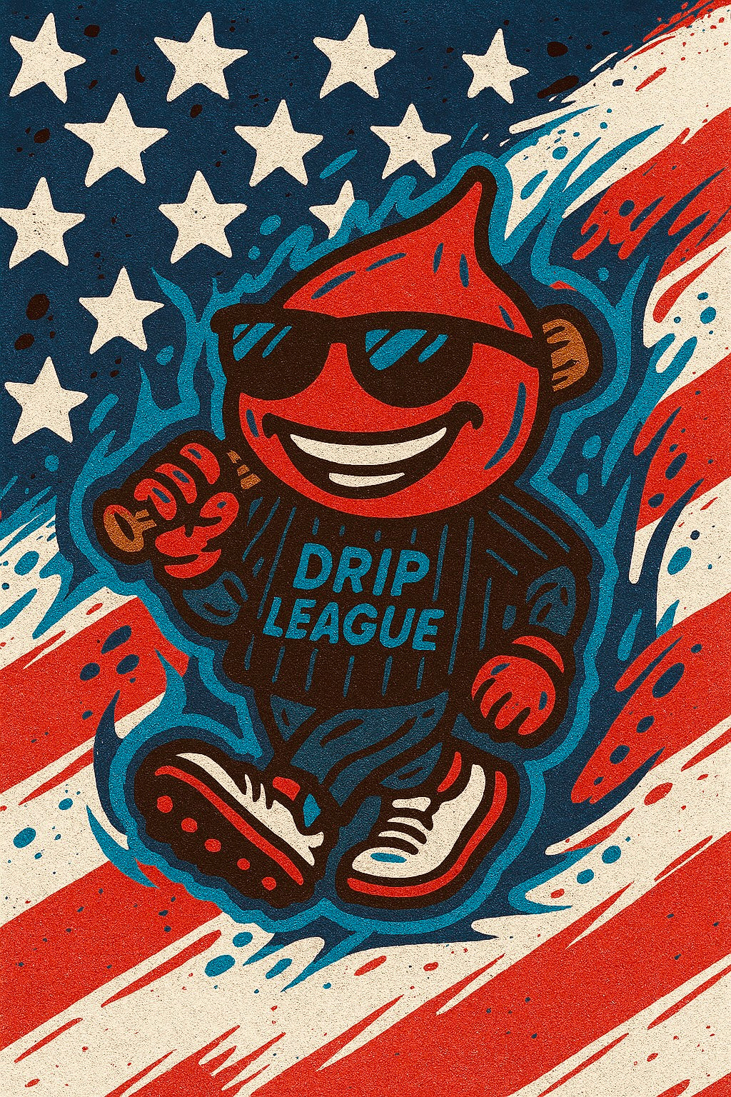 Drip America- Stars & Savage Shorts