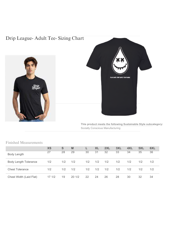 Sundae Menace Tee- Black