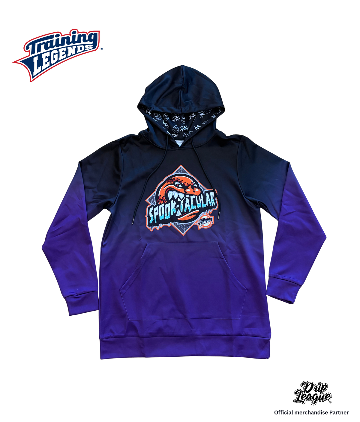 Spooktacular LS Hoodie- Purple