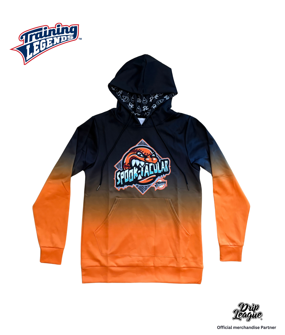 Spooktacular LS Hoodie- Orange