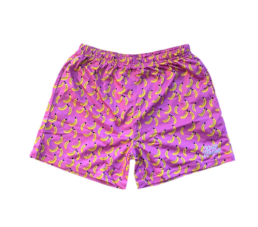 Strawberry Banana Drip Shorts