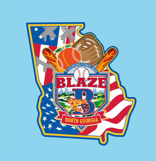 Blaze Cooperstown Pins