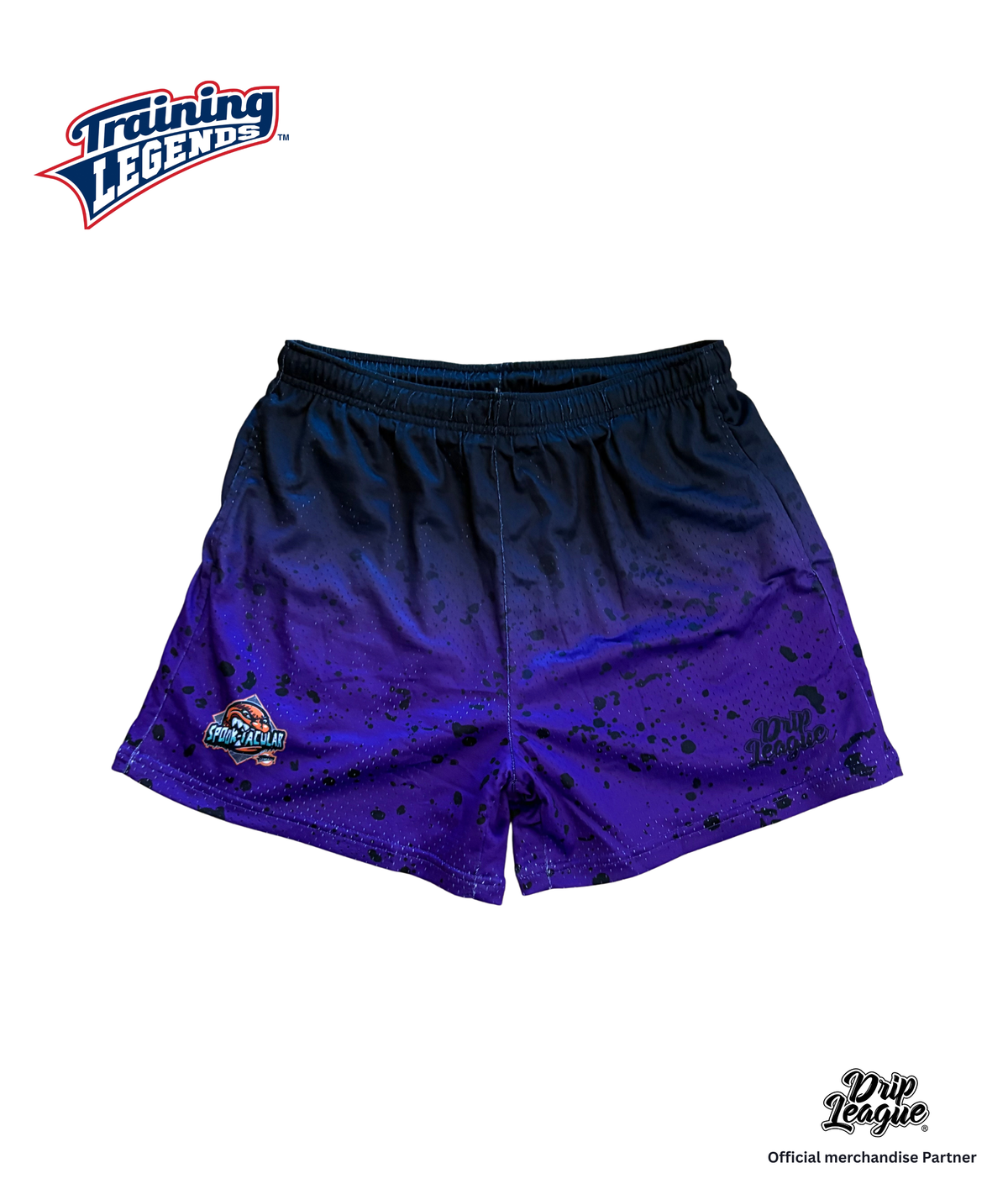 Spooktacular- Purple Performance Shorts