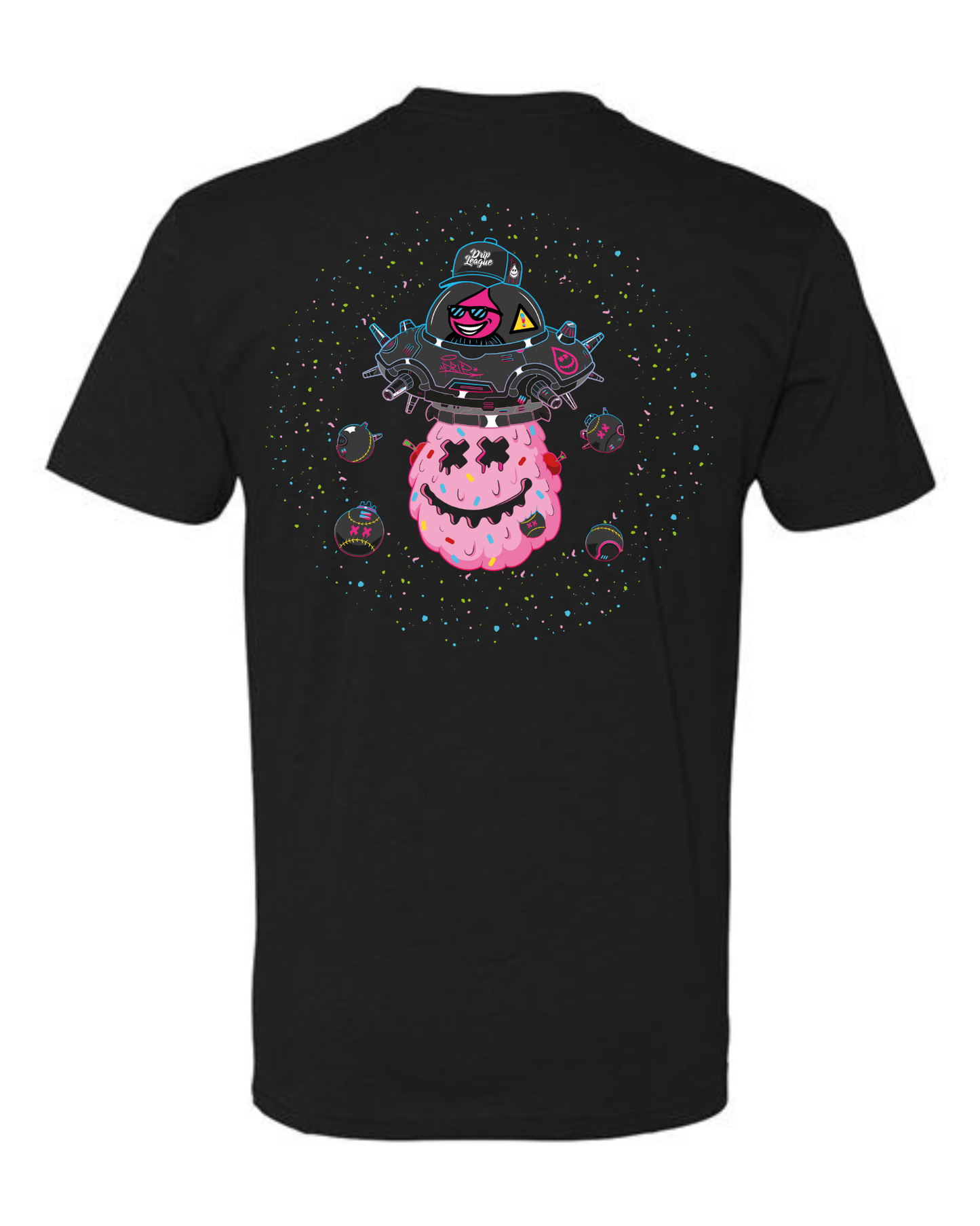 Sundae Menace Tee- Black