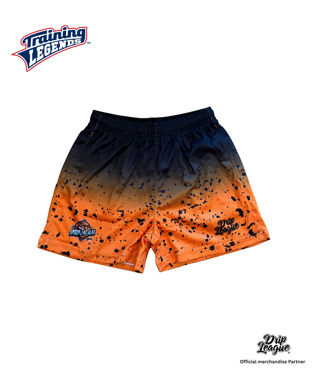 Spooktacular- Orange Performance Shorts