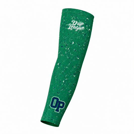 OP x Drip League Splatter Arm Sleeve- Green (Limited Stock)