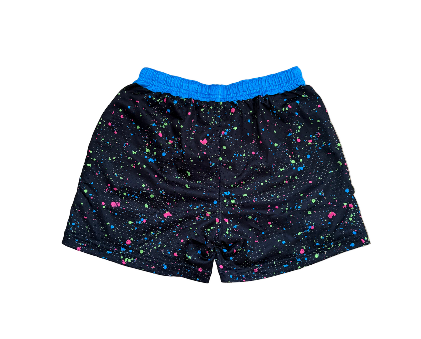 Neon Chaos™ – Electric Blue Shorts