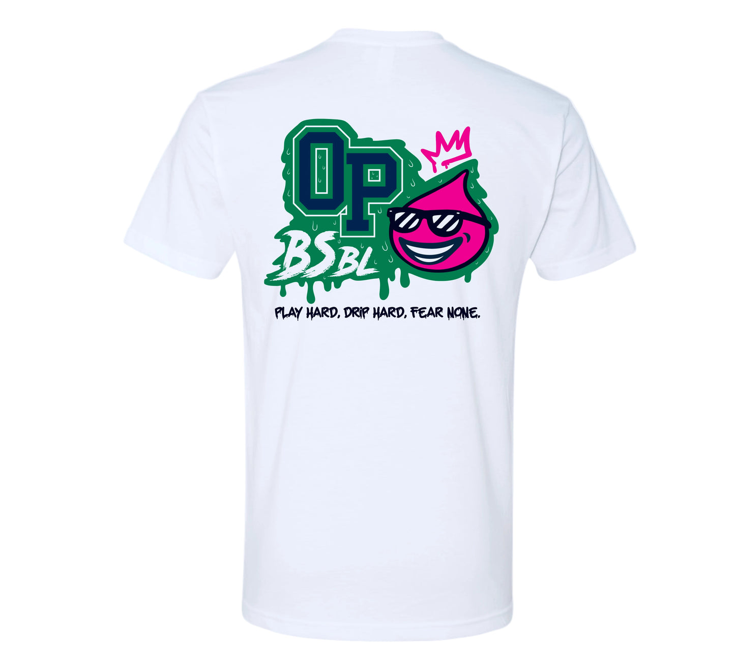 OP BSBL Splat Green Tee (Limited Stock)