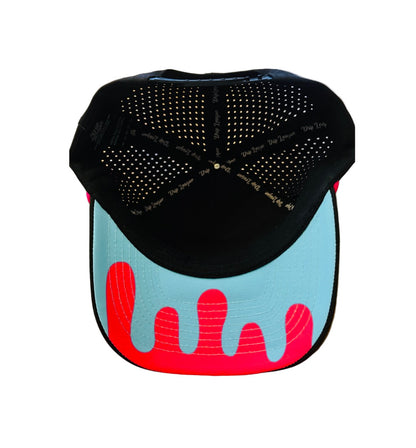 Drip Hard- Youth Performance SnapBack (Blk)