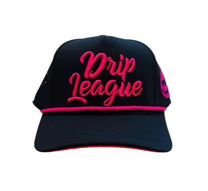 Drip Hard- Youth Performance SnapBack (Blk)
