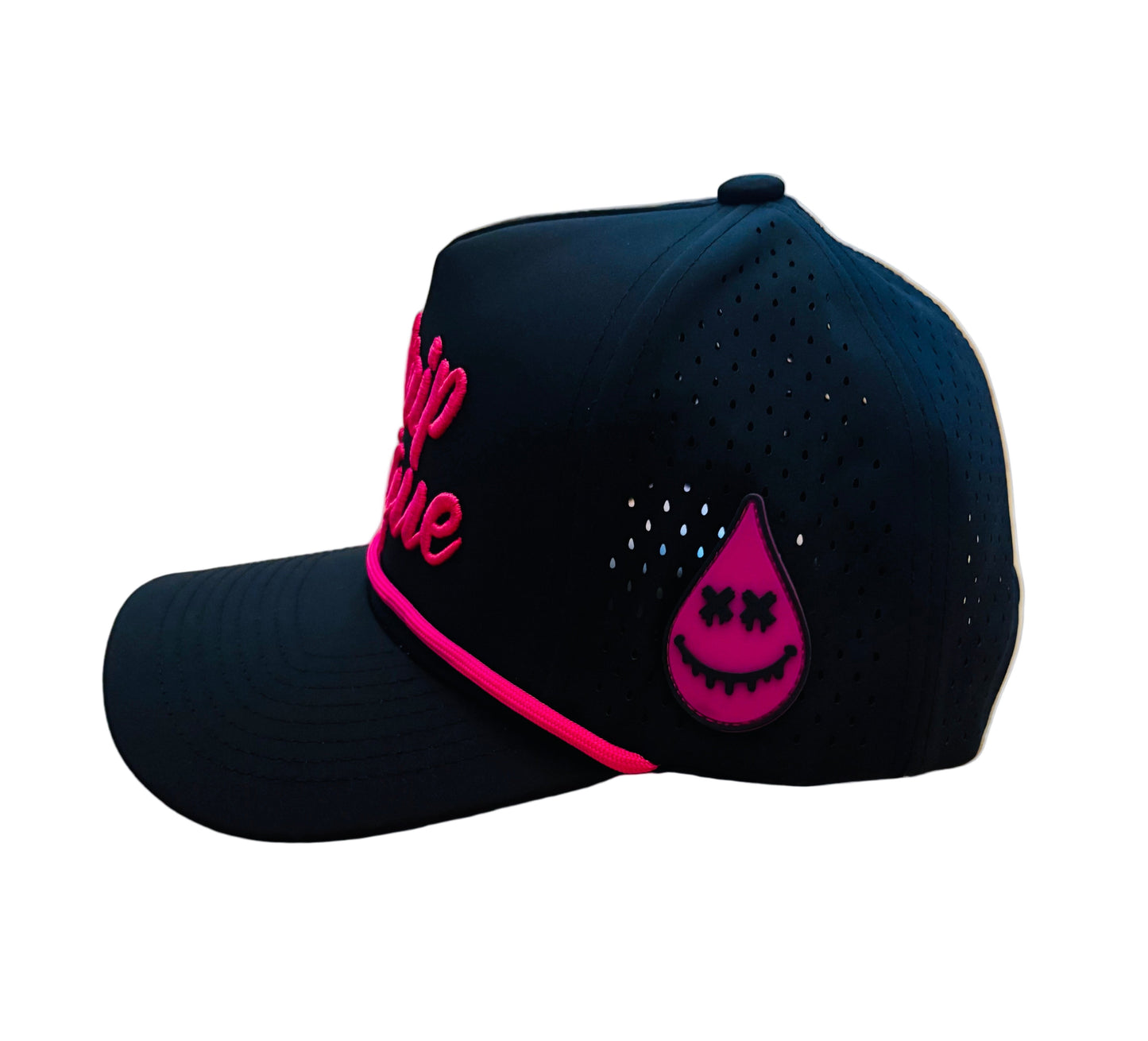 Drip Hard- Youth Performance SnapBack (Blk)