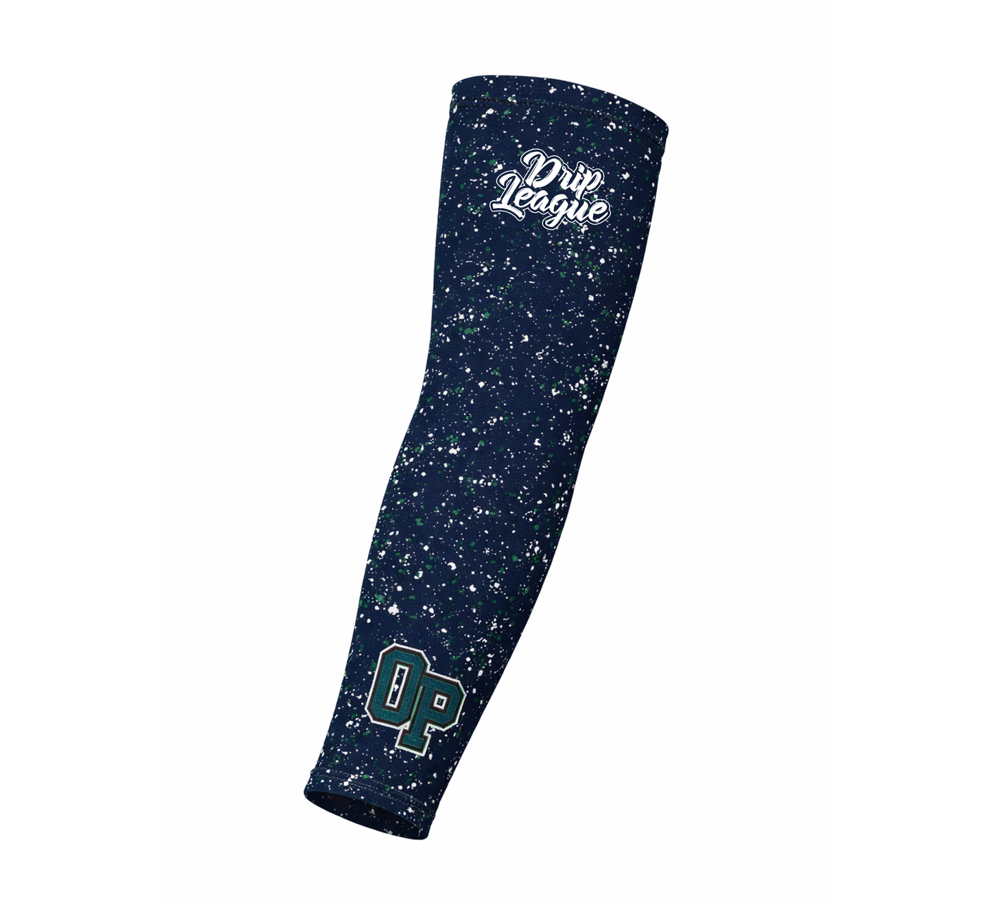 OP x Drip League Splatter Arm Sleeve- Blue (Pre-Order)