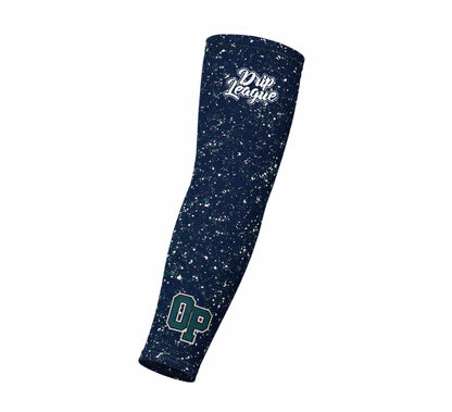 OP x Drip League Splatter Arm Sleeve- Blue (Pre-Order)