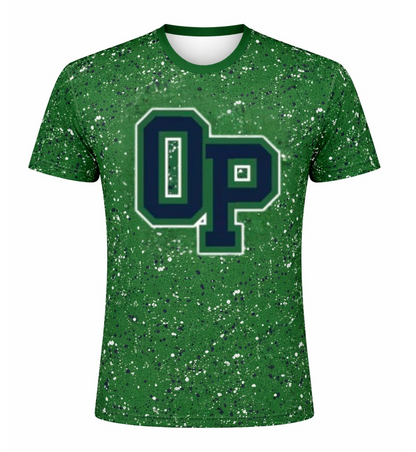 OP x Drip League Splatter Tee– Green (Pre-Order)