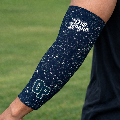 OP x Drip League Splatter Arm Sleeve- Blue (Pre-Order)