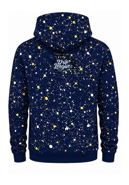 West Side x Drip league LS hoodie- Navy