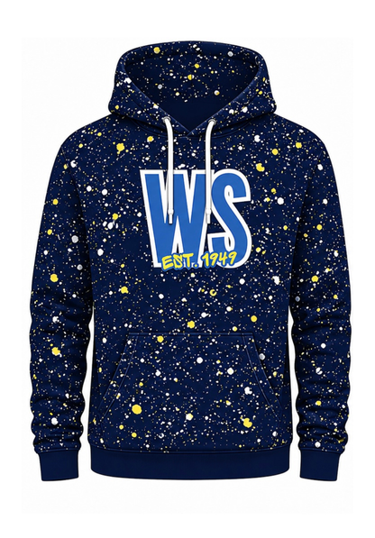 West Side x Drip league LS hoodie- Navy