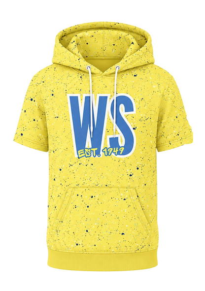 West Side x Drip league SS hoodie- Yellow