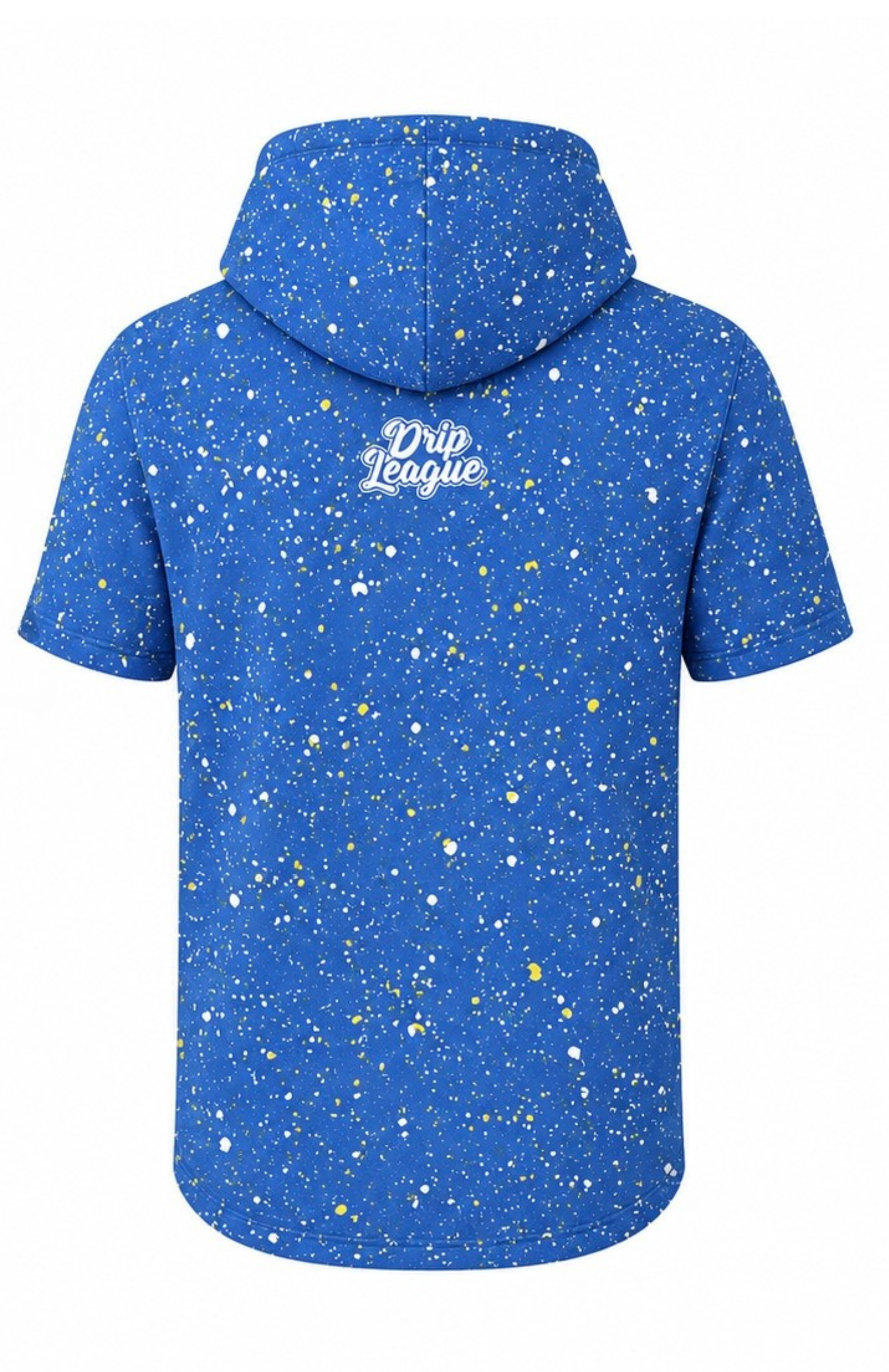 West Side x Drip league SS hoodie- Blue