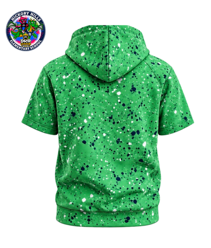 Hickory Hills x Drip League SS Hoodie- Green