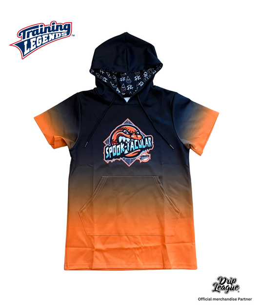 Spooktacular SS Hoodie- Orange