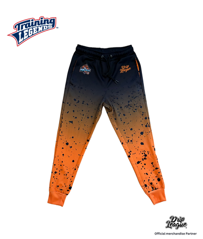Spooktacular x Drip League Performance Joggers – Orange